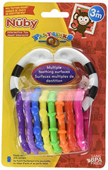 Nuby Playlinks Teether, 8-Pack