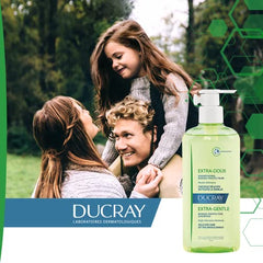 Ducray - Extra-Gentle Dermo-Protective Shampoo - Normal and Delicate Hair - Normal Scalp - For The Whole Family - 400ml