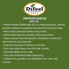 Difeel Premium Biotin Hair Oil 7.1 oz.