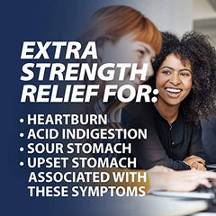 Rolaids Extra Strength Antacid, Mint Flavour, 96 Count, Fast & Effective Relief of Heartburn