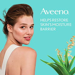 Aveeno Restorative Skin Therapy Repairing Cream, Vitamin B5, Aloe, Prebiotic Oat, Dry Skin & Sensitive Skin Lotion, 340g