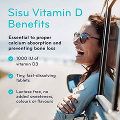 SISU Vitamin D3 1000 IU, Unflavoured 400 T