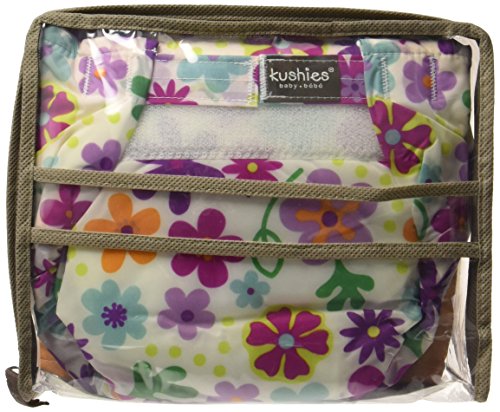 Kushies UL3005-G 5 Pack Reusable Ultra-lite Diapers for Toddlers, Girl