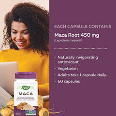 Nature's Way Maca Health Supplement, 60 Count