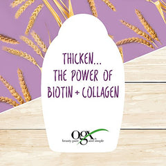 OGX Biotin & Collagen Shampoo - 385ml