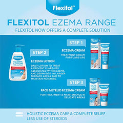 Flexitol Face & Eyelid Eczema Cream | Reduces Symptoms Of Flare-Ups on face and Eyelid Area 1 count