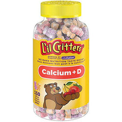 Calcium Plus Vitamin D Gummy Vitamins for Kids