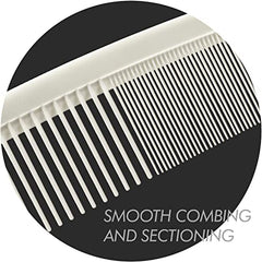 Sam Villa Signature Series Wide Cutting Comb, Ivory