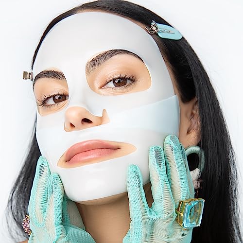 LOOPS CLEAN SLATE - Detoxifying Hydrogel Face Mask - Detoxify, Cleanse and Soothe When You Need It Most - Deeply Purifying and Super Hydrating - Minimizes the Look of Pores - 1 Pc