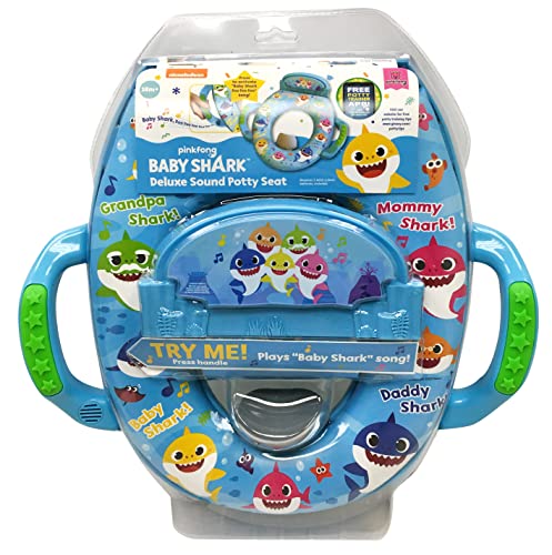 Pinkfong Baby Shark Deluxe Potty Seat with Sound & Built-in-Speakers