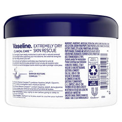 Vaseline Clinical Care Body Cream Extremely Dry Skin Clinical Care™ Extremely Dry Skin Rescue A rich, creamy moisturizer to help restore healthy looking skin 201 GR (Packaging May Vary)