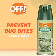 OFF Deep Woods Dry Insect and Mosquito Repellent, Bug Spray for Camping, Bug Repellent Safe for Clothing, 71g, (Packaging May Vary)