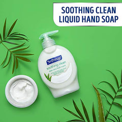 Softsoap Liquid Hand Soap, Soothing Clean, Aloe Vera Fresh Scent, 221 mL