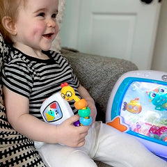 Baby Einstein Sea Dreams Soother Crib Toy with Remote, Lights and Melodies for Newborns and up