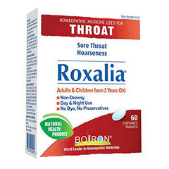 Roxalia Relieves Sore Throats and Hoarseness