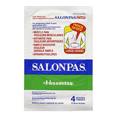 Salonpas Pain Relieving patch - Large 4 count