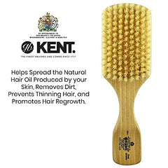 Kent OS11 Handmade Soft Bristle Men's Hair Brush