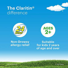 Children's Claritin 24 Hour Non-Drowsy Allergy Grape Chewable Tablet, 5mg, 30Ct