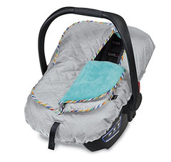 Britax B-Warm Insulated Infant Car Seat Cover, Arctic Splash