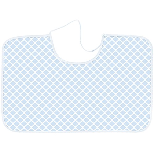 Kushies Baby Nursing Canopy, Blue Lattice