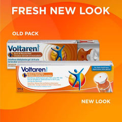 Voltaren Pain Relief Gel for Back, Joint & Muscle Pain, No Mess Cooling Applicator, Inflammation Relief, 120g 1.16% Diclofenac