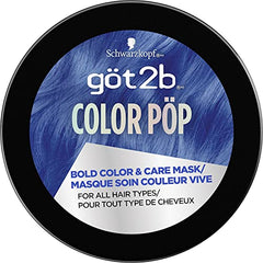 Schwarzkopf Got2b Color Pop Semi Permanent Hair Color, Blue, 150ml