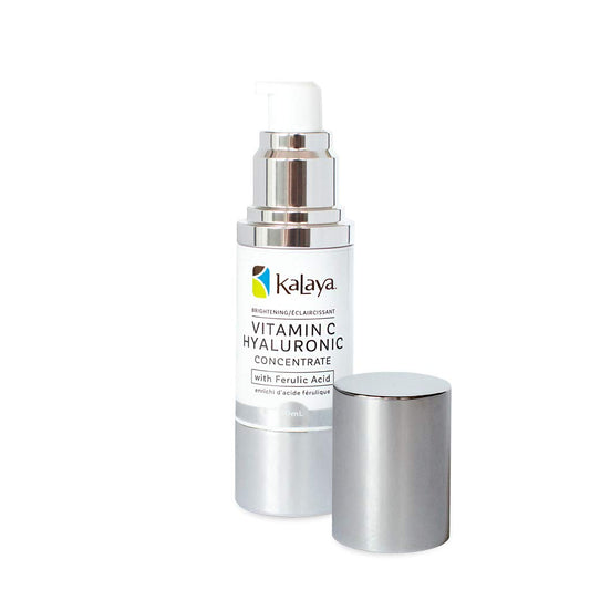 Kalaya Brightening Vitamin C Hyaluronic Concentrate with Ferulic Acid, 30 Milliliters