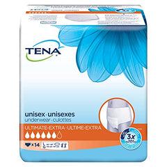 Tena Incontinence Unisex Underwear, Ultimate, Medium, 14 Count