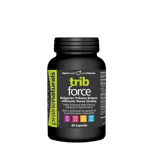 Prairie Naturals Trib force tribulus & bulgarian caps, 60 Count