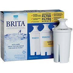 Brita® Standard Water Filter, Standard Replacement Filters for Pitchers and Dispensers, BPA Free, 3 Count - Zecoya