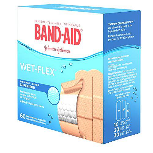 Wet-Flex Adhesive Bandages, Waterproof - Zecoya