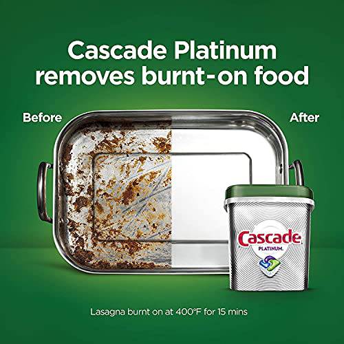 Cascade Platinum Dishwasher Detergent ActionPacs, Fresh Scent - Zecoya