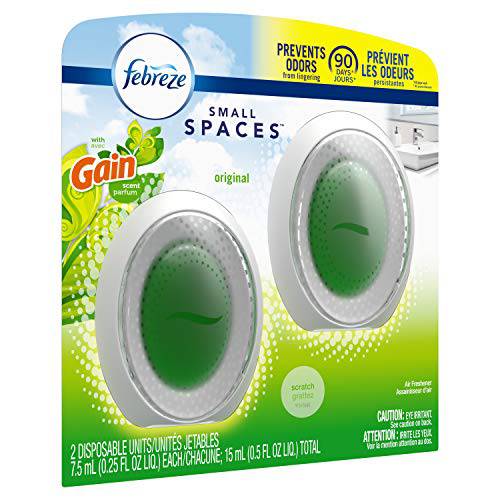 Febreze Odor-Eliminating SMALL SPACES Air Freshener, Gain Original Scent - Zecoya