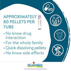 Boiron Nux vomica 30CH, Homeopathic Medicine, Pack of 3 Tubes