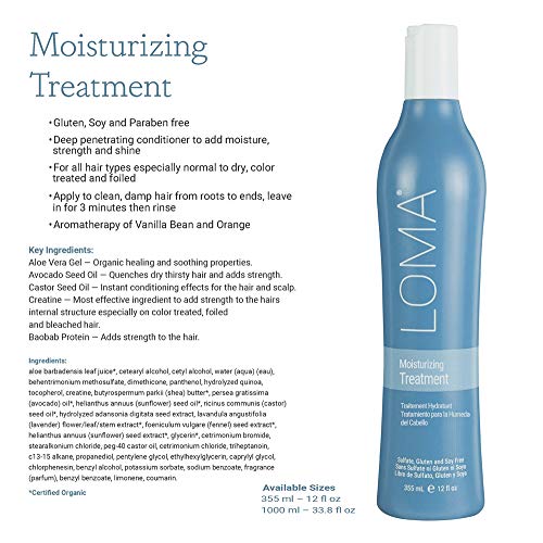Loma Moisturizing Treatment 33.8-Ounce/1000 ml