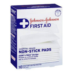 Johnson's First Aid Non Stick Easy Release Pads