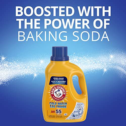 Arm & Hammer Cold Water Liquid Laundry Detergent Clean Fresh Scent - Zecoya