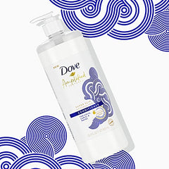 Dove Amplified Textures Deep Moisture Detangling Conditioner for Coils, Curls, and Waves Coconut Milk Hair Moisture Amplifying Hair Care Blend 955ml