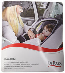 Britax B-Warm Insulated Infant Car Seat Cover, Polar Mist