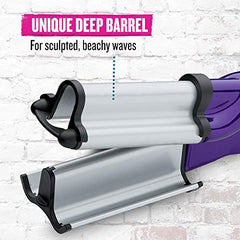 Bed Head Wave Artist Deep Waver - Combat Frizz and Add Massive Shine for Beachy Waves, Purple and Grey