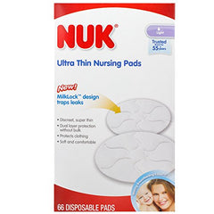 Nuk Ultra Thin Disposable Nursing Pads, 66 Count