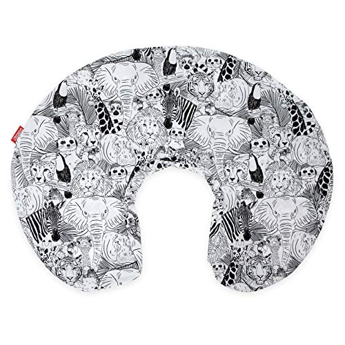 Nuby Support Pod Pillow Cover by Dr. Talbot's, Animal Faces Print