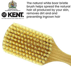 Kent OS11 Handmade Soft Bristle Men's Hair Brush