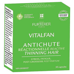 René Furterer - VITALFAN - Reactional Hair Loss- Dietary Supplement For Hair Growth, Sudden Temporary Thinning Hair- 30 caps