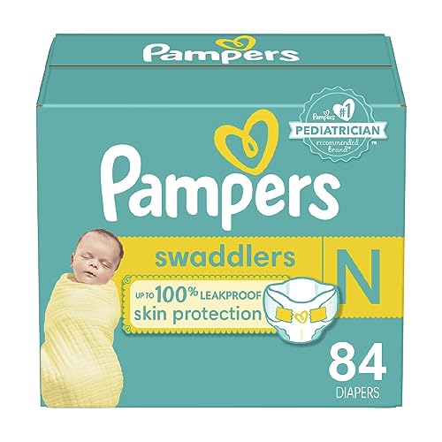 Pampers Swaddlers Newborn Diaper Size 0 84 Count
