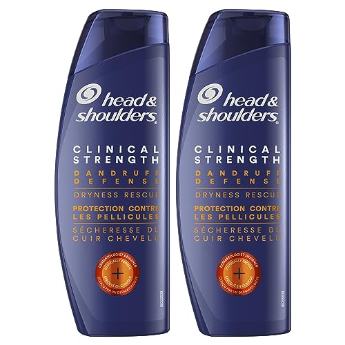 Head & Shoulders Clinical Strength Dry Scalp Rescue Anti-Dandruff Shampoo Twin Pack, 2 x 400ML