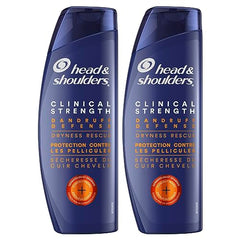 Head & Shoulders Clinical Strength Dry Scalp Rescue Anti-Dandruff Shampoo Twin Pack, 2 x 400ML