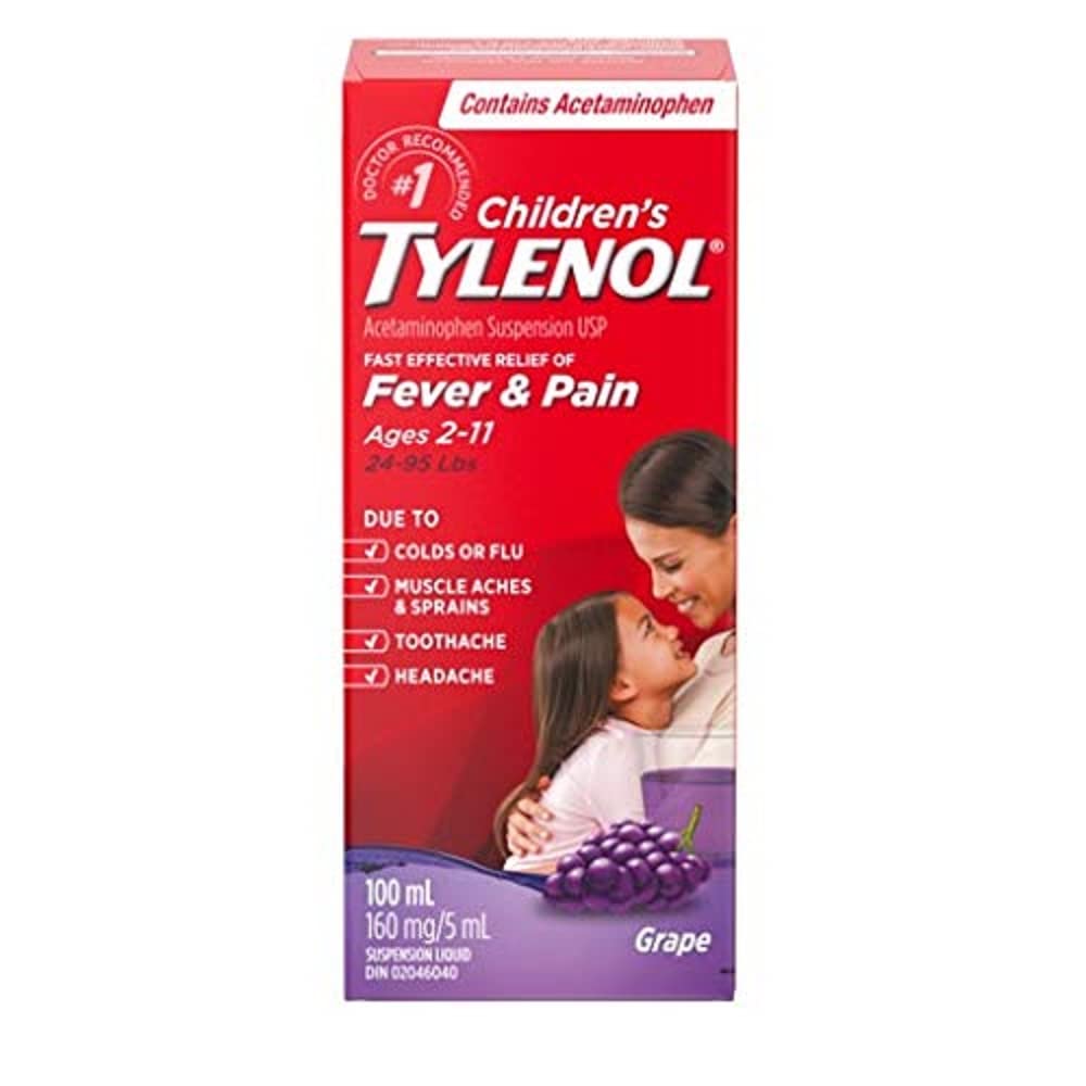 Tylenol Children's Liquid for Fever and Pain Relief