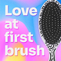 Wet Brush Original Detangler Brush Doodle Hipster