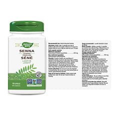 Nature's Way Senna Leaves Health Supplement, 100 Count